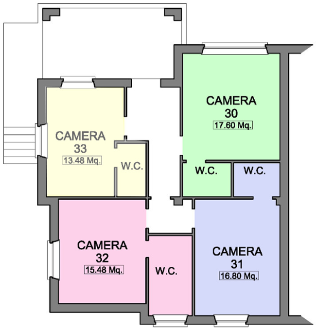 Planimetria Dependance